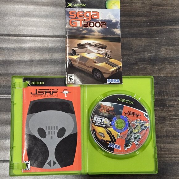 JSRF Jet Set Radio Future & Sega GT 2002 Original Microsoft Xbox ~ Complete! - Picture 4 of 5
